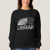 Sweatshirt with white logo (Devant)