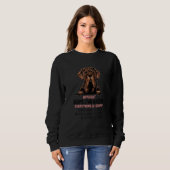 Sweatshirt without Neapolitan Mastiff dog everything is stupi (Devant entier)