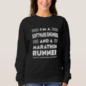 Sweatshirt Witty Software Developer Sports Sayings (Devant)