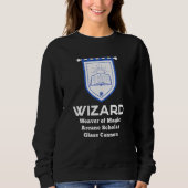 Sweatshirt Wizard Rpg Class - Glass Cannon Gaming (Devant)