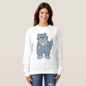 Sweatshirt Wolf avec la coupe de café (Devant entier)