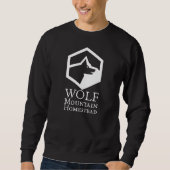 Sweatshirt Wolf Mountain Homestead (Devant)