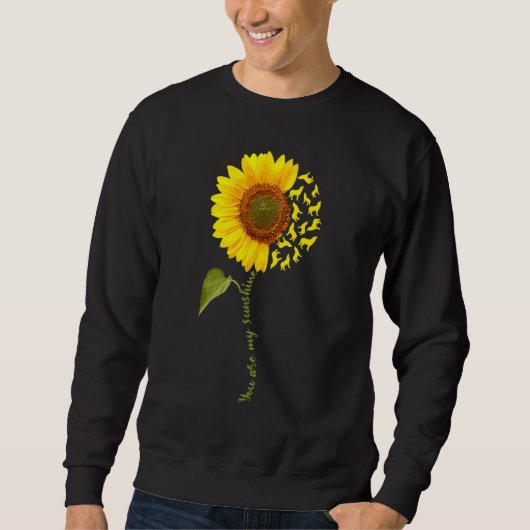 Sweatshirt Wolf Sunflower (Devant)