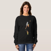 Sweatshirt Woman Space Surfer Tee (Devant entier)