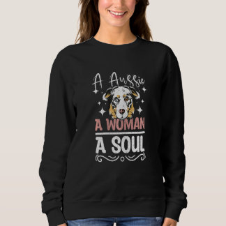 Sweatshirt Womens A Aussie A Woman A soul