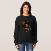 Sweatshirt Womens Afro Black Women African American (Devant entier)