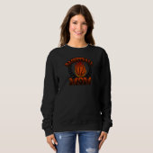Sweatshirt Womens Basketball Mom (Devant entier)