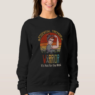 Sweatshirt Womens Essential Tremor Warrior Warrior It's Not F