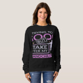 Sweatshirt Womens Grandma take after grandchildren (Devant entier)