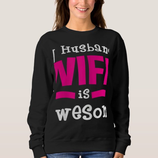 Sweatshirt Womens Humorous Statement Valentine's Day In Love  (Devant)