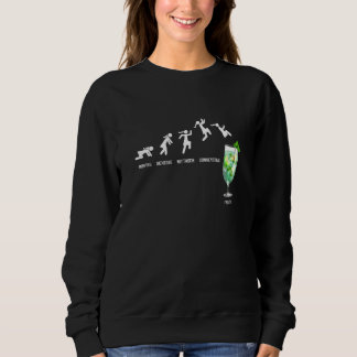 Sweatshirt Womens Monday  Friday Cocktail Girls Evening Women