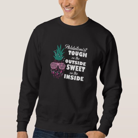 Sweatshirt Womens Phlebotomist Phlebotomy Quote 1 (Devant)