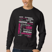 Sweatshirt Womens Professions craft and training (Devant)