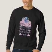 Sweatshirt Womens What Are Clouds Made Of Linux Cloud Comput (Devant)