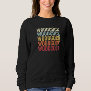 Sweatshirt Woodcock Pennsylvanie Woodcock PA Rétro Vintage Te