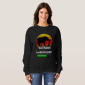 Sweatshirt Woolly Mammoth de extinction in progress Status Ba (Devant entier)