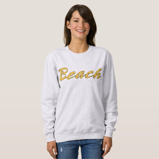 Sweatshirt Wordmark Beach (Devant entier)