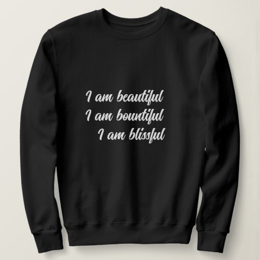 Sweatshirt Words of Wisdom T-Shirt (Design devant)