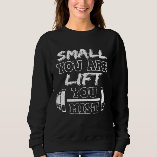 Sweatshirt Workout Muscle Building Weight Lifting Strength Sp (Devant)