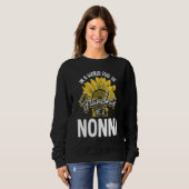 Sweatshirt World Full of Grandmas be a Nonni Gif (Devant entier)