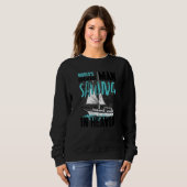 Sweatshirt World Greatest Man is Sailing in Heaven Family Mem (Devant entier)
