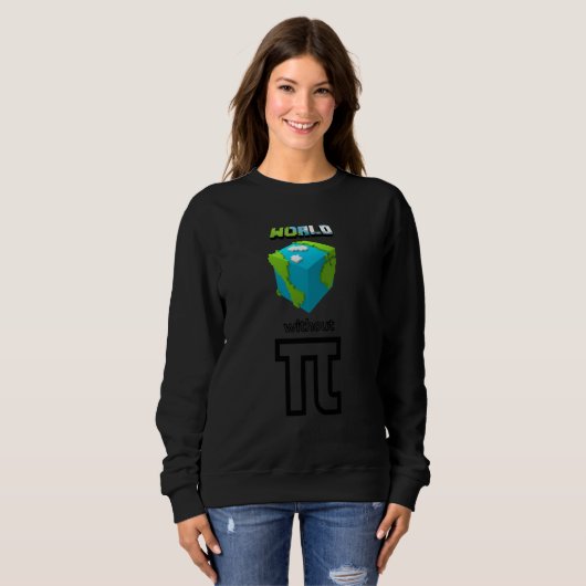 Sweatshirt World Pi Symbol Math Science  3 14 (Devant entier)
