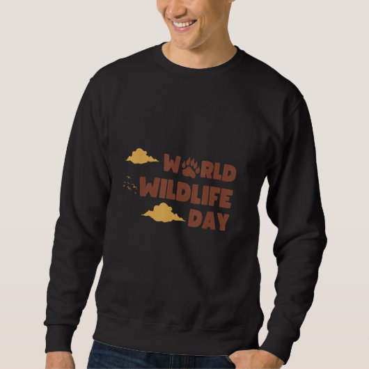 Sweatshirt World Wild Life Day  2 (Devant)