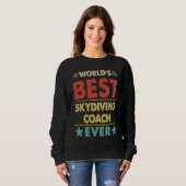 Sweatshirt World's Best Skydiving Coach Ever  1 (Devant entier)