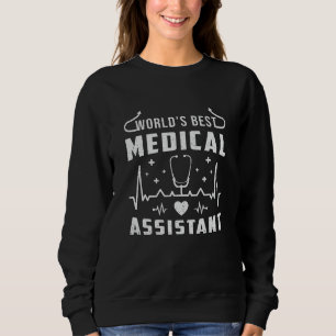 Sweatshirt Worlds Meilleur Assistant Médicale Docteur Infirmi