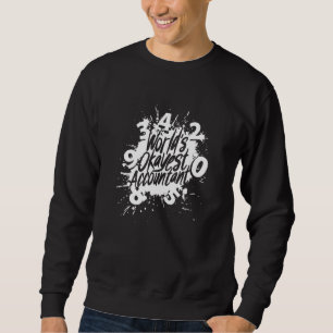 Sweatshirt Worlds Okayest Comptable - Comptable Joke