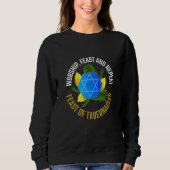 Sweatshirt Worship Feast And Repeat The Feast of Tabernacles  (Devant)