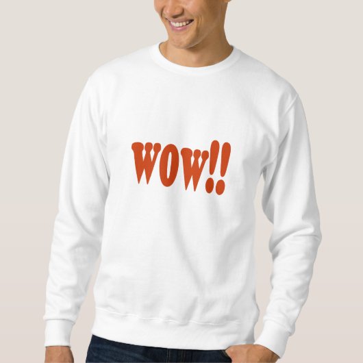 Sweatshirt wow (Devant)