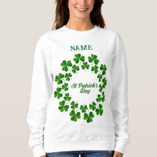 Sweatshirt Wreath de la Saint Patrick Thunder_Cove