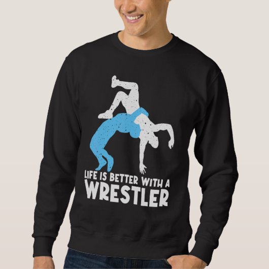 Sweatshirt Wrestling For Wrestler Men Women Wrestling (Devant)