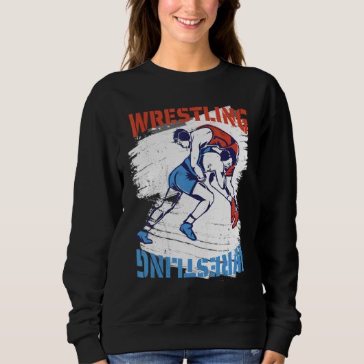 Sweatshirt wrestling free hug. (Devant)