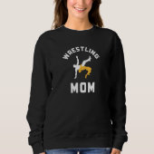Sweatshirt Wrestling Mom (Devant)