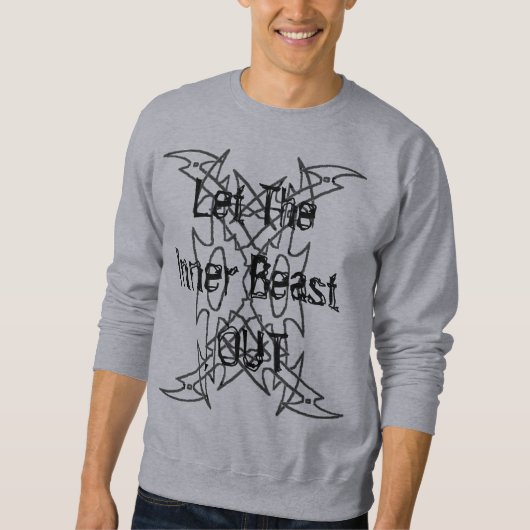 Sweatshirt Xiphos Lâchez la bête intérieure... (Devant)