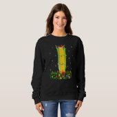 Sweatshirt Xmas Holiday Reindeer Hat Santa Corn Christmas   (Devant entier)