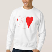 Sweatshirt XO valentines conception de jour (Devant)