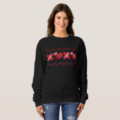 Sweatshirt XOXO Medical Valentine's Day Shirt (Devant entier)
