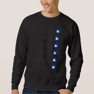 Sweatshirt Xubuntu Environnement de bureau Xfce Ubuntu Linux