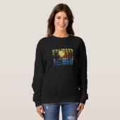 Sweatshirt Yachat Oregon Beach Ou Beach Bum Yachatian Holida (Devant entier)
