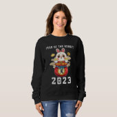 Sweatshirt Year of The Rabbit Chinese Zodiac Lunar New Year 2 (Devant entier)