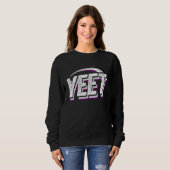 Sweatshirt Yeet Meme Asexual Pride Flag Rainbow Millennial Ge (Devant entier)