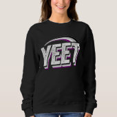 Sweatshirt Yeet Meme Asexual Pride Flag Rainbow Millennial Ge (Devant)