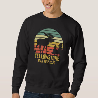 Sweatshirt Yellowstone National Park Family Road Trip 2023 Ma
