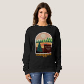Sweatshirt Yellowstone National Park South Wyoming State Souv (Devant entier)