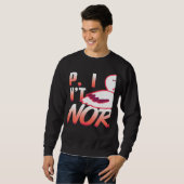 Sweatshirt Yep I Don't Snore  Pelican Designs  Present (Devant entier)