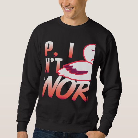 Sweatshirt Yep I Don't Snore  Pelican Designs  Present (Devant)