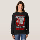 Sweatshirt Yes I Do Have A Retirement Plan I Plan On Playing  (Devant entier)